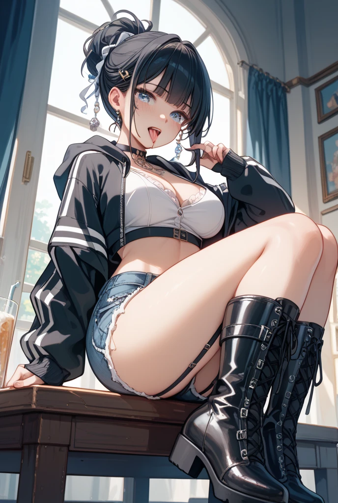 (extremely detailed CG unity 8k wallpaper), (masterpiece), (best quality), (ultra-detailed), (best illustration), (best shadow), (absurdres), 
BREAK
girl, sweat, steam, medium breast, nsfw, shy, looking at viewer, 