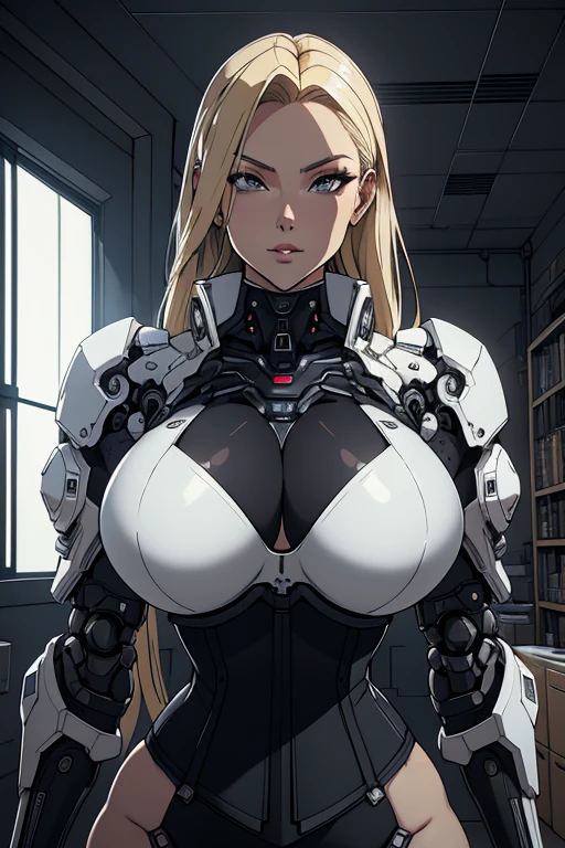 Milf, woman in a futuristic suit, highly detailed face, cool, mom, tomboy, very large breast, (Milf), mature face, (mature female), cybersuit, anime girl wearing tight suit, milfication, Elegant body, navel focus, naked body, gloves, earrings, science fiction, female protagonist, standing, volumetric light, detailed lighting, detailed textures, oppai cyberpunk, biomechanical oppai, masterpiece, best quality eyes, sci-fi background, futuristic landscape, low angle, smooth surface, rub the breasts
