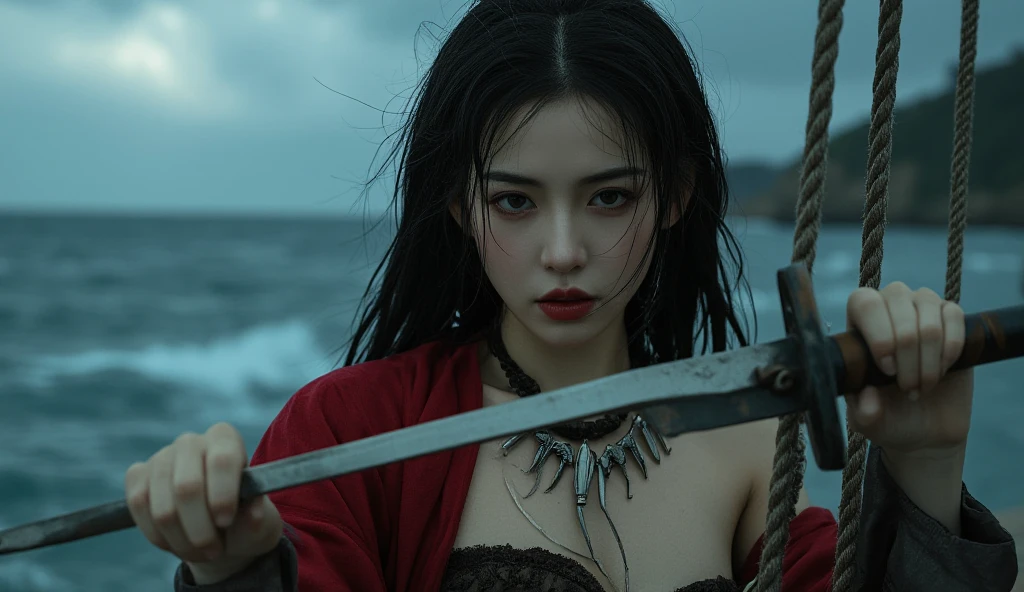 - [ ] Realistic material details、 Extreme Detail、Ultra-realistic materials、((Wearing a torn sheer costume of a superheroine))、Beautiful girl with slender abs visible:1.4、Six Pack Abs:1.4、Bust Botox、((tip sticking out、the areola protrudes、The shape of the pubic area is clearly visible))、(Fully tied with a chain)、restraine、Slave、Choker、disdain、((Tears flow、Crying in pain))、sweating、((A vast prison with sunlight))、dark fantasy、Peeling ceiling、Slab breakage、Rebar between cracks、broken walls、(((Torn costume)))、WET、cloudy、((Chained))、((Big highlighted by chains))、((Iron rod in the crotch))、((Hands tied behind their backs、Invisible hand))、(No pantie、No bra)、Shredded costumes、Broken golden shield and battle spear、Combat shoulder armor、Junkyard、There is blood on the face、Blood is splattered、real、(bruise、Dirty、torn clothing、Reveal clothing、Blood:1.3)、brown Hair、hair long、Torn cloak、Torn pantyhose、Long Legs、One leg suspended by a chain、Metallic fetters、The fetters on his left ankle are chained from the ceiling.、Wet crotch is clearly visible、shooting from below、Swarovski sword and shield at the foot、Anatomical、(Futuristic sci-fi battle fashion、Cracked elbow and knee cyberpad、Torn Cyber Long Boots、Torn Cyber Globe:1.1)、(((Y-Shaped Balance Pose)))、((The left leg is stretched upwards by a chain of fetters)) 、wet crotch、wet thighs、 photos、Sharpness、Unique 850 4、Koda850 k Portrait Camera、 F1.6 lens、ultra-realistic textures、Magnificent light textures、Cinestil 800 Fashion Mechanics、The stick is stuck in the crotch、The chain is taut