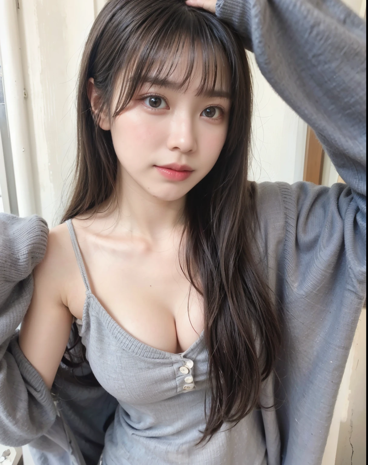 ((top-quality、8k、masterpiece:1.3))、Chiho, Ayaka, narumi kakinouchi, harumi, shikamimi, chiho ashima, nishimiya shouko, Yuka Kazami, aoi ogata, Yoshitomo Nara, tsutomo nihie, shiori teshirogi、Realistic young sensual idol、Japan Person Model、Realistic young cute idol、Realistic young busty idol、Sophisticated idol、