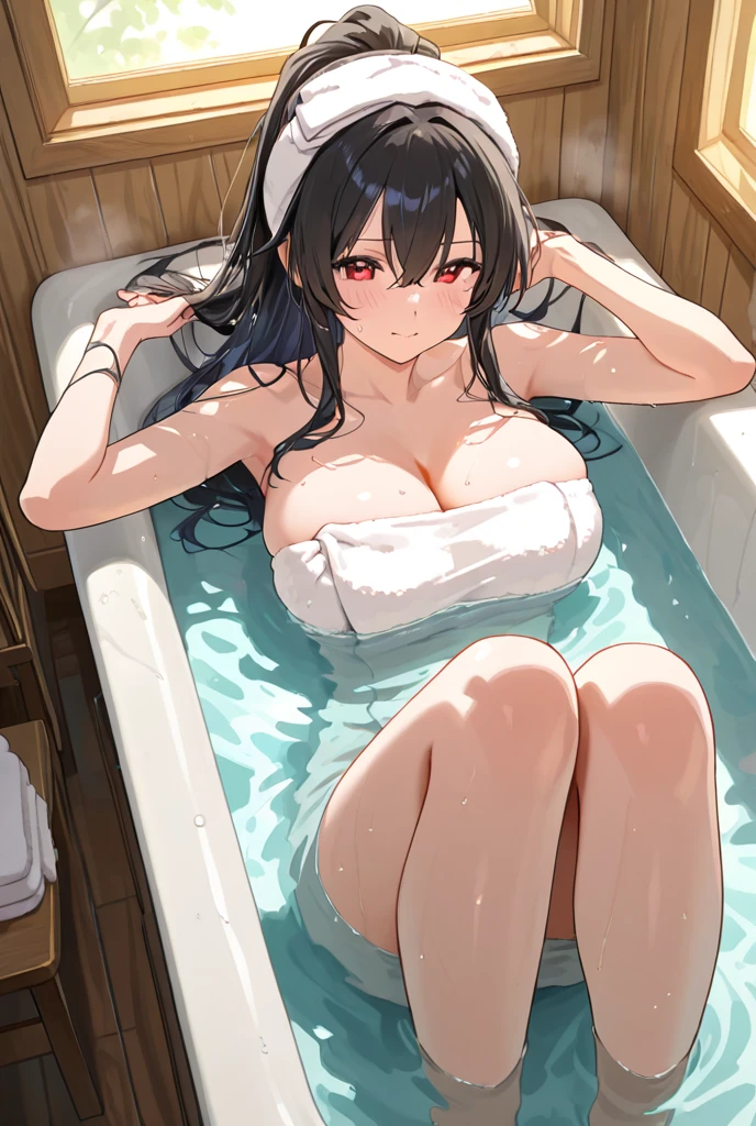 (masterpiece:1.3) , (best quality:1.3) , (ultra-detailed:1.3) (best illustration, perfect anatomy:1.3)
BREAK, nsfw, close-up , empty eyes, smile, (shiny skin, oiled skin:1.3),(lotion play:1.4) , (lotion:1.4), (wet:1.4), (soap bubbles:1.2), (grabbing own breast (bathroom, bathtab), (spoken heart), (sweat, blush:1.2), (nude),(cleava (leanird)
BREAK, (voluptuous), (pale skin), (huge breasts:1.3), (large areorection of nipple, thpples:1.4)hair, (short, (side ponytarted bangs, (smoky blue hair)
Natural makeup, droopy eyes, big eyes, (baby pink eyes), 30 years old,