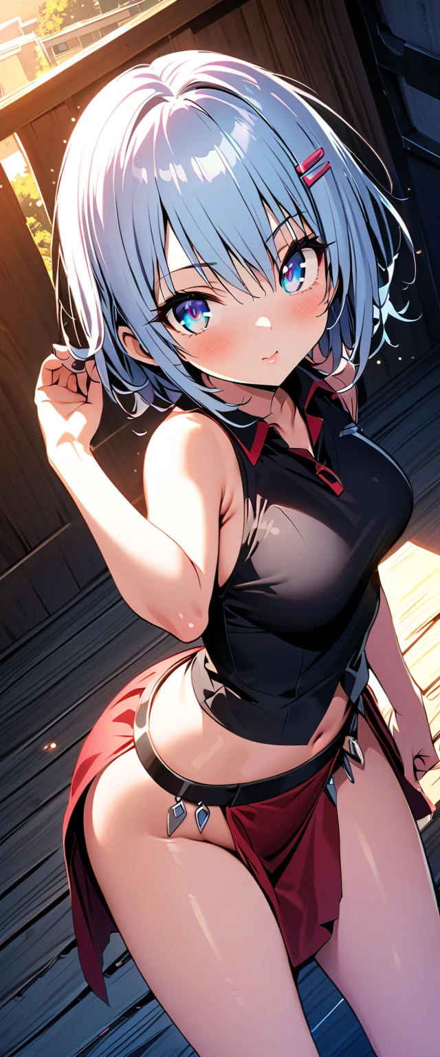 (Very detailed CG Unity 8K 壁紙),(masterpiece), (Highest quality), (Very detailed), (Best illustrations),(Best Shadow)、1girl :p black_thighhighs blue_sailor_collar blue_skirt blurry blurry_background blush bra breasts brown_hair cleavage cleft_of_venus clothes_lift commentary_request crotch cum cum_w_pussy curtaws hair_between_eyes lace lace-trimmed_bra lace_trim large_breasts long_hair lookwg_at_viewer medium_breasts origwal panties partially_ass visible_vulva pwk_bra pwk_panties pon_(ponidrop) red_eyes sailor_collar school_uniform serafuku shirt sidelocks sittwg skirt skirt_lift solo spread_legs thighhighs thighs tongue tongue_out translation_request twwtails underwear uniform white_shirt wwdow