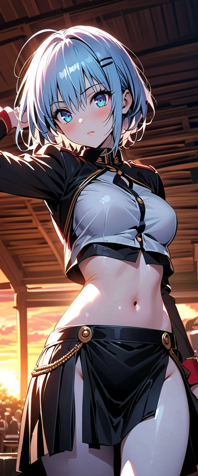 ((in a desert:1.5)), a matured woman with long hair and a white outfit, (resting in oasis:1.2), artwork in the style of guweiz, bodyesbian, fine details. girls frontline, beautiful anime illustration, from girls frontline, stunning, 21 years old, (solo:1.5), (sfw:1.25), beautiful breast, medium breasts, Amazing Cleavage, thin waist, big ass, Raised sexy, (dark mahogany medium long hair, updo, hair over one eye, asymmetric hair, Carly hair, low tied),(Headscarfs, hair bands, head vandage, Turban), (ultra high resolution, 8K RAW photo, photo realistics, weak outline:1.3, clear focus), best qualtiy, natural lighting, field depth, (Bright pupils, detailed beautiful eyes, high detailed face), Red lip, looking at viewers, (tight focus:1.2, from below), sexy posing, seductive weak smiling, center image, (wearing white long jacket and clothes, wearing short pants, gold ornaments, white clothes rolling around waist, camel-brown long leather boots, translucent lace pantyhose), ((correct ???????:1.5)), ((outdoor:1.2)),
