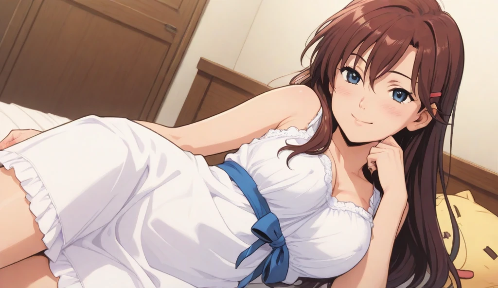 Beautiful blush on shy