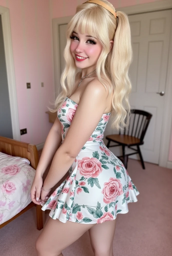 1 girl, solo, European woman, woman, French, Italian woman, blue eyes, blond hair and big eyes , 17 Years, russian lolita Girl, blue eyes, light makeup, big breasts, luxury bedroom (red pink gold orange tones,rosesshelves, accessorized, sweets, donuts, toys, girly room) , big breasts, big hot ass, blond hair,( bun extra fluffy thick long curly messy hair, transparent dark blonde, random blonde hair, , real texture hair) shy, heart shorts set , necklace, earring, heel, jewelry, pink red hearts pajamas, blue eyes, blue eyes, floral room , Full-body-shot, 1girl, solo, Professional full body photo, (4k-Foto)Perfekte Anatomie, Perfekte Symmetrie:1.2, realistisch, Realistisches Gesicht:1.2, Perfektes Gesicht, happy, sicher, Highly detailed, und dramatisch, Filmische Beleuchtung, Helle Szene, Weiches Licht, European woman, woman, French, Italian woman, blue eyes, blond hair and big eyes , 17 Years, russian lolita Girl, blue eyes, light makeup, big breasts, at her luxury kitchen, sweets shop, standing, making desserts, sweets, donuts, fruit, cakes, cup cakes, kitchen full of desserts, candy shop, pastry place, amazing shot, colorized (100 colors, red pink gold orange tones,rosesshelves, accessorized, sweets, donuts, girly bedroom) , medium-big breasts, big hot ass, dark blond hair,( bun hair ((top knot)) with extra fluffy thick long curly messy hair, transparent dark blonde hair, ponytail, long random hair styles, , random blonde hair, , real texture hair) shy, heart sports shorts, busty tight tank top , necklace, earring, heel, jewelry, pink red hearts pajamas, blue eyes, blue eyes, floral bedroom ,((hands are hidden)), she has a sexy hour glass body shape, yummy nipples, hot pussy, hot big ass, she touch the pussy, pink, , her outfit shows her body details and long sleek legs, standing , ninja, sabre,DucHaitenJourney - v6.4.2.5 | Stable Diffusion XL ,full-shot, full-body , entire body view, full-body-figure