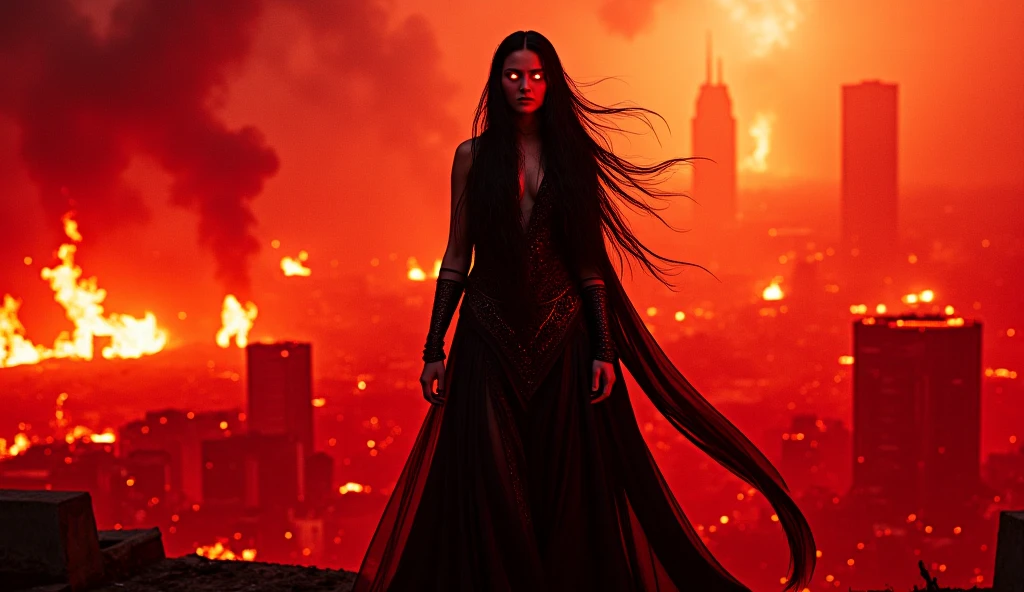 i have become the red demon and I'm burning the world, pov