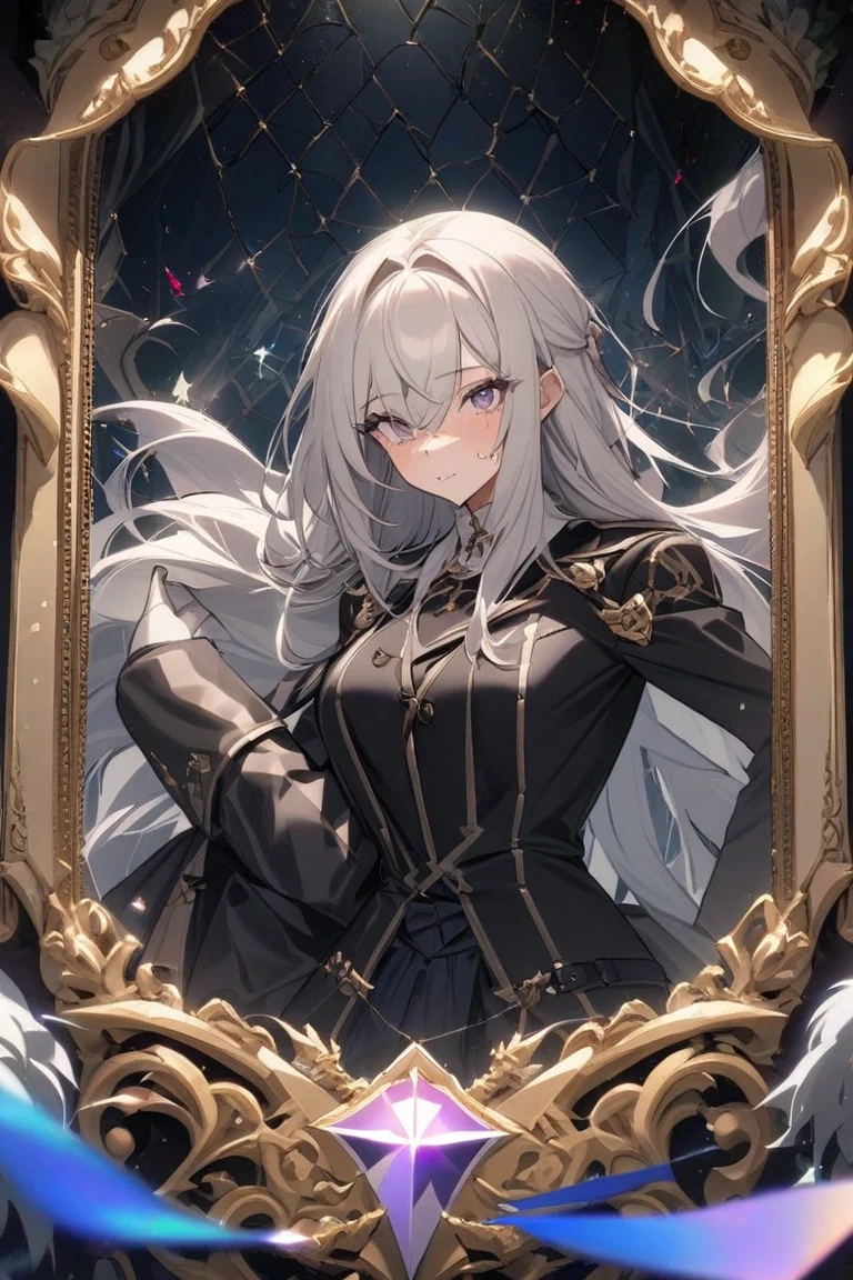  grandes pilastras romanas gigantes e ceu ????? noite, Ultra realistic anime style, estilo anime 