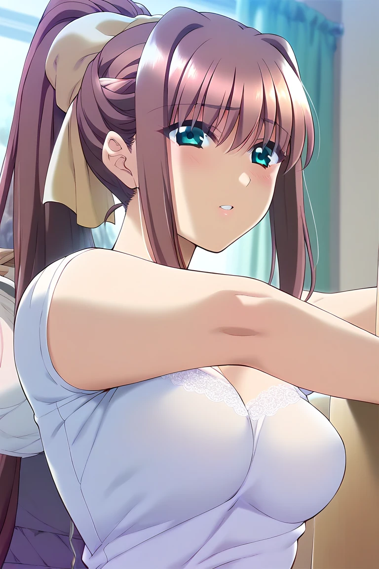 Lisa、workshop、Beautiful woman、Very thick thighs、Acme Face、Sloppy body、Best image quality、High resolution、masterpiece、super high quality、Thick pubic hair、Screaming orgasm face、Purple lace panties、Very big ass、Very large breasts 、Blushing、4K quality、Blushing、Cry of ecstasy、Wearing black knee socks、Sweaty all over、Heavy breathing、Cowboy Shot、Shaking breasts、上下にShaking breasts、Penis sheath、Cowboy Shot、Have sex with a man、Multiple menに囲まれている、Multiple men、{Highest quality}, {so beautiful}, {Super detailed}, {Best illustrations}, Browsing Caution, girl, Blowjob, penis