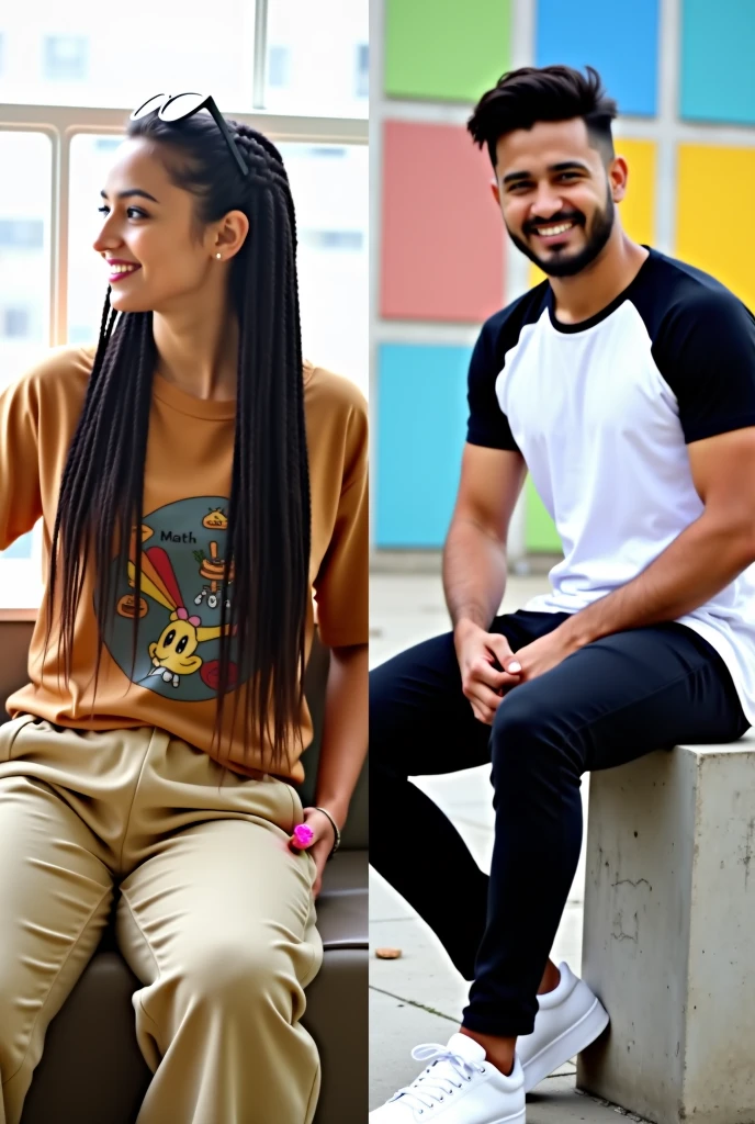 Portada musical de una pareja con ropa negra esten fumando marihuana por la ciudad