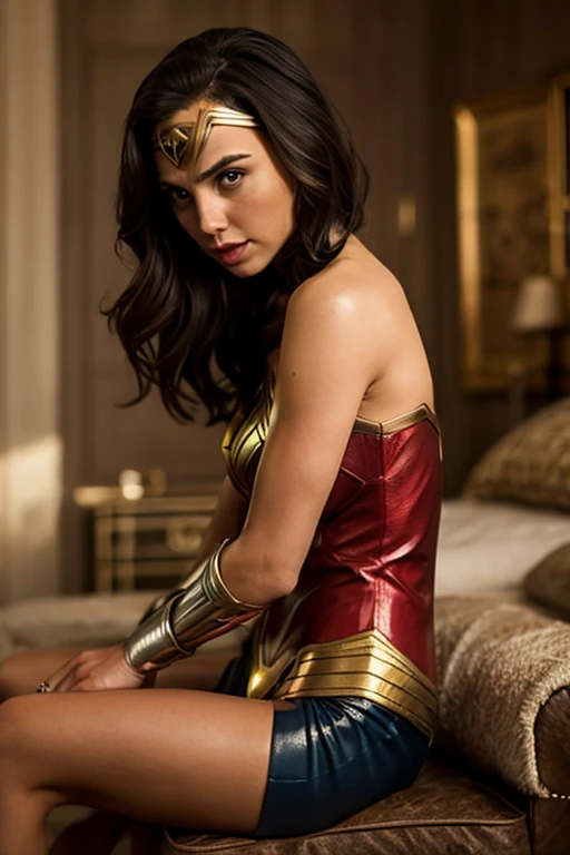 gal gadot peeing like a dog