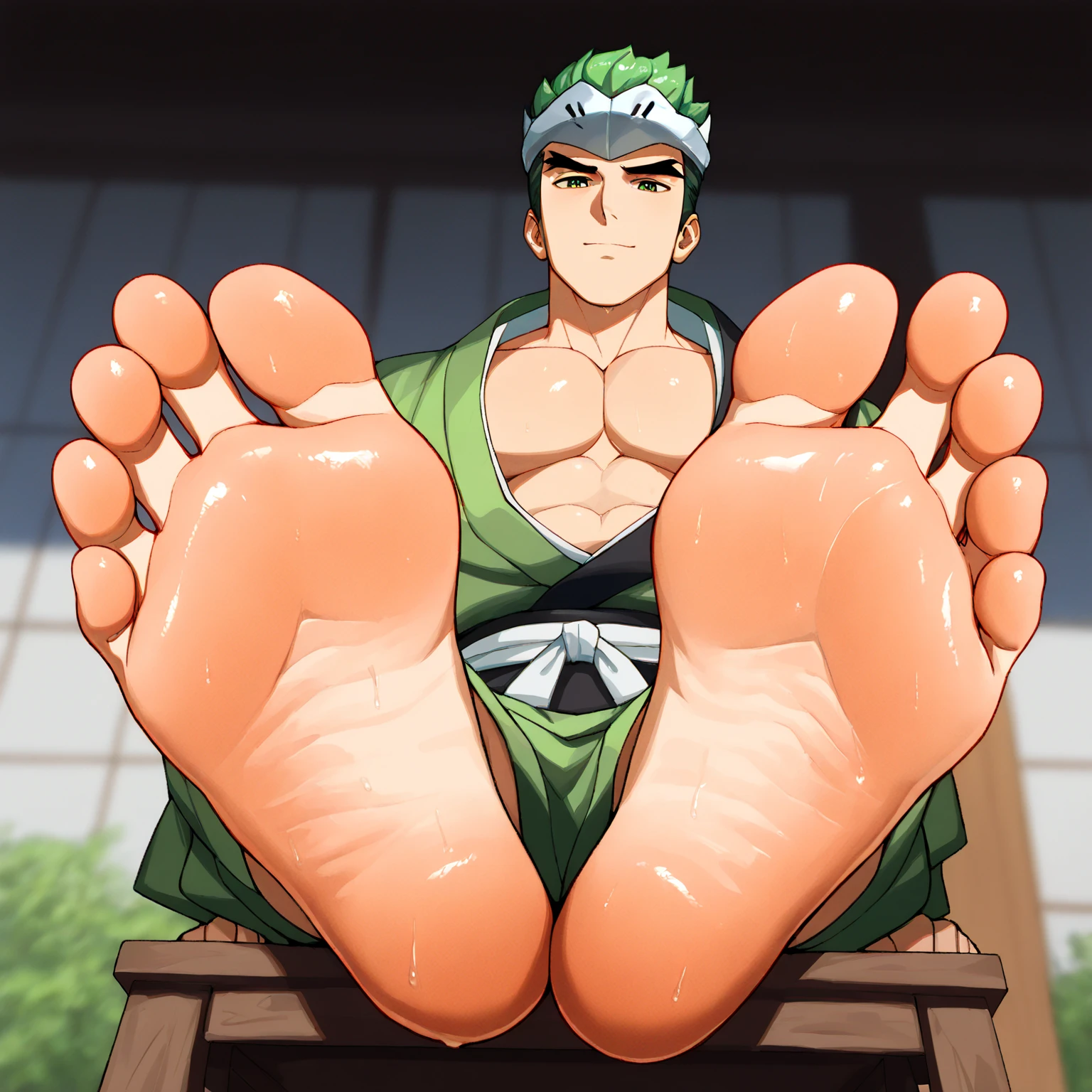 1 menino, foco masculino, Detalhes intrincados, 1 homem, bonito, cabelo branco, olhos verdes vibrantes, slim muscles, anime, 19 anos, 19 years, um pequeno cavanhaque, penis, large penis, penis cock, penis , thick , big penis, big balls, (the character is holding his own penis with one hand in a seductive way, the penis is glued to his waist between his crotch, he is showing off his large and thick penis, a beautiful fat and thick penis).