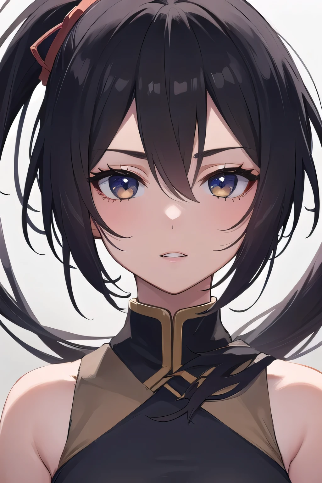 raios de luz,juri han,belo corpo,mulher jovem,short black hair , badass , colan,May,coxas torneadas,Evil Smile,juri han,chifres de cabelo,detalhes do corpo,low yellow lighting,raios de luz belo corpo detalhado
