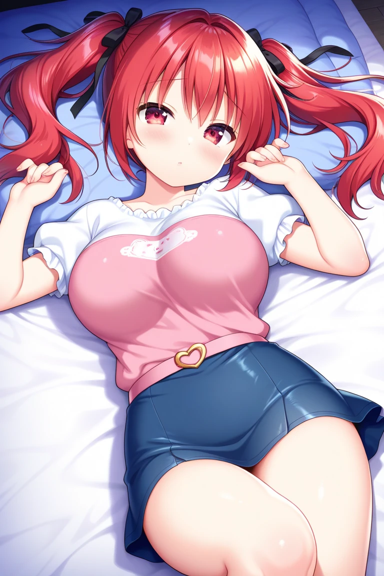 score_9, score_8_up, score_7_up, score_6_up, score_5_up, score_4_up , source_anime , best quality, masterpiece,1girl ,, , female orgasm, vulgarity, reverse upright straddle, completely nude ,nakano nino, red hair, butterfly hair ornament, , big breast,spread legs horizontally ,pussy, virginal, sex, from below,