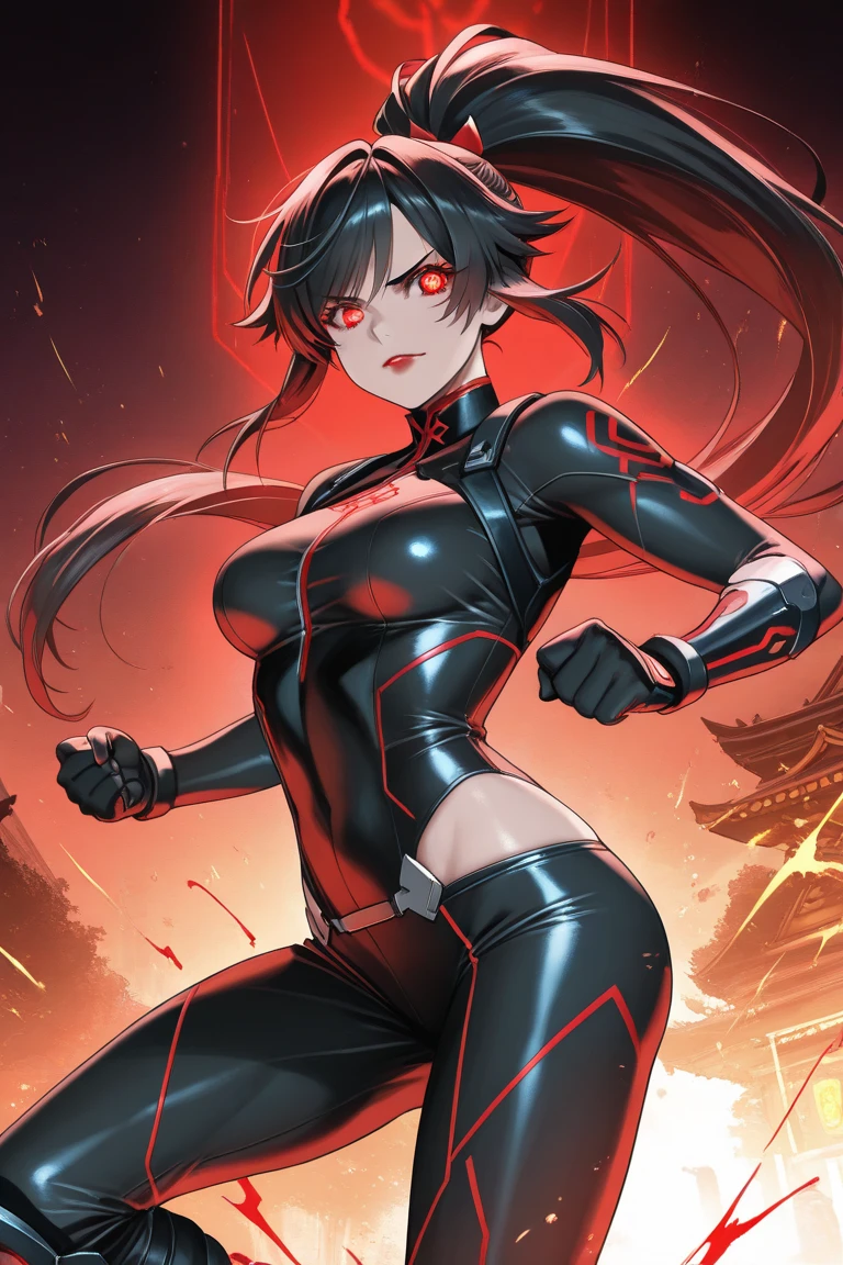 Fist, red glove