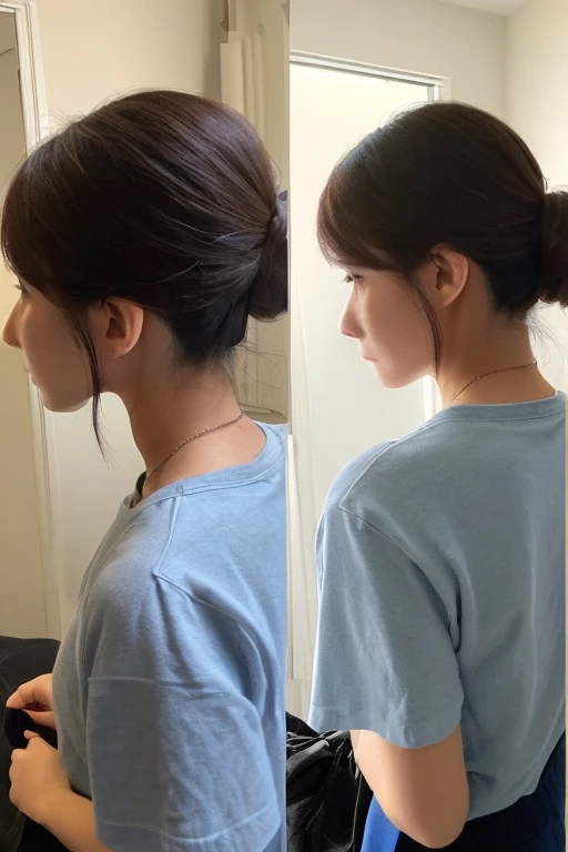 Assjob、ponytail、Japanese