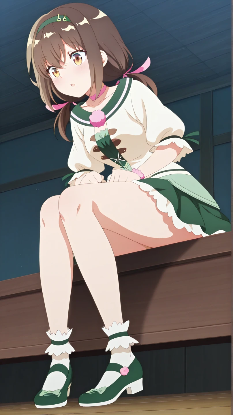 , Kizi, in floor, no censure, small, fly away, , showing the feet to the viewer, gazing at viewer, naked, gozo, latte na boca, latte nas solas, latte, o cabelo dela é rot, wearing a shirt and shorts, Caucasian skin,gazing at viewer, soles for the spectator, soles towards the spectator, , fly away, water drops, litter, rot, cabelo curto rot, half curly, white blouse with green print on the chest, gazing at viewer, FRONT VIEW, dainty, , Kizi, latte nas solas,kiss mark all over barefoot, joy alone.