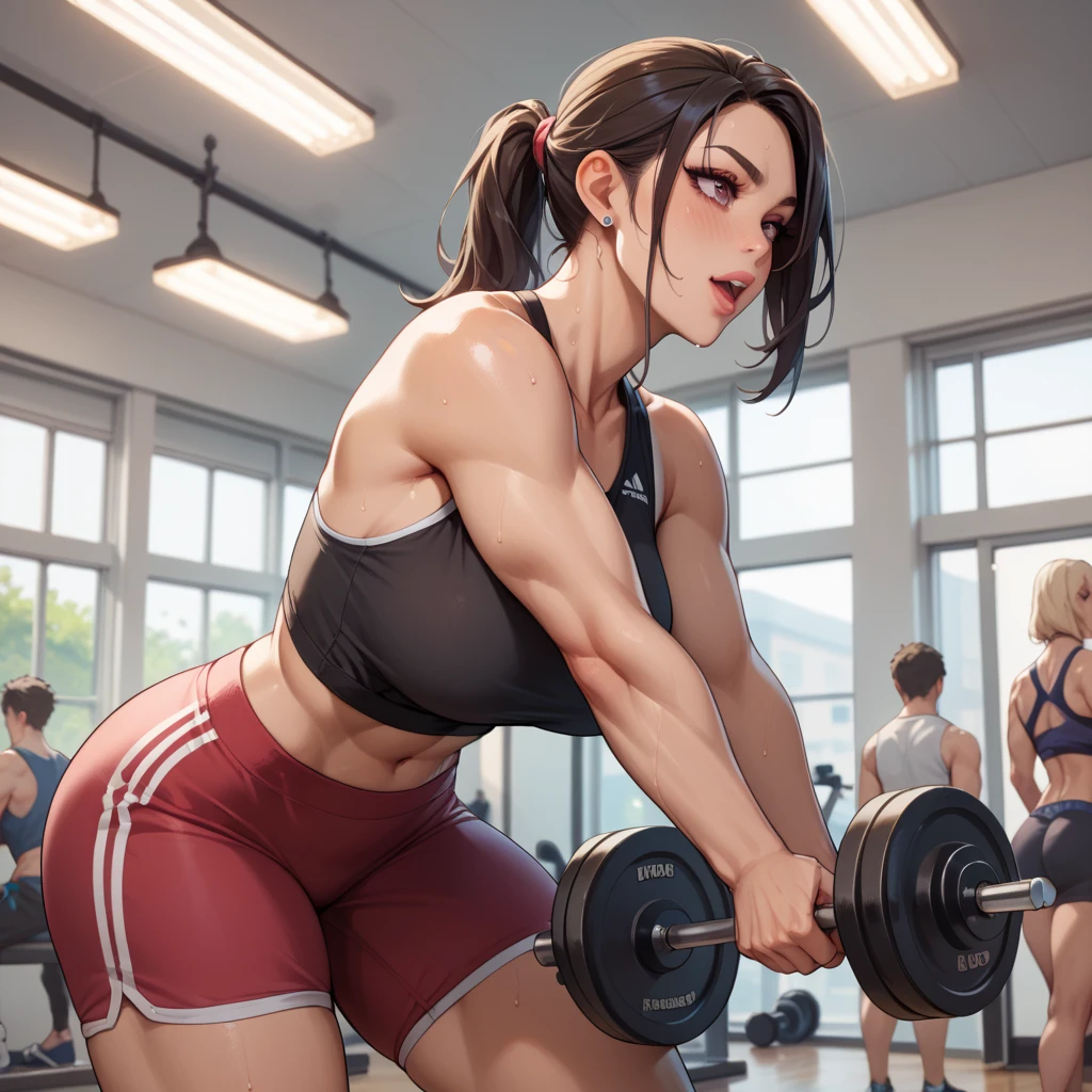 Ada Wong working out