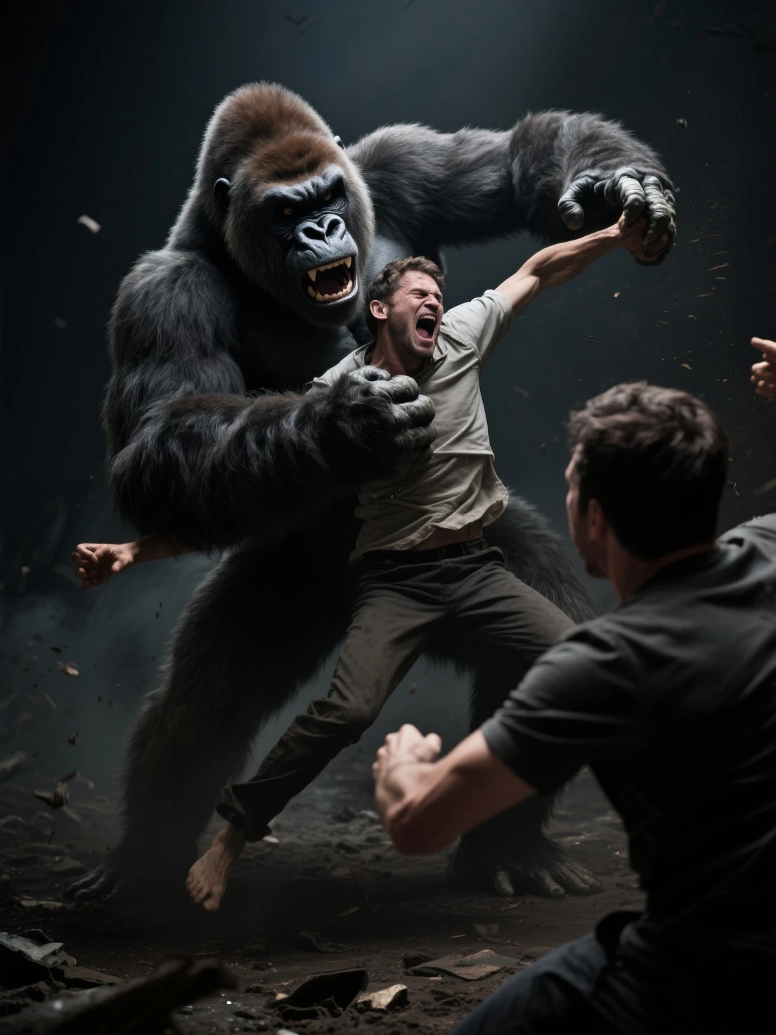 Chuck Norris vs. Cubum in a knife fight to the death 