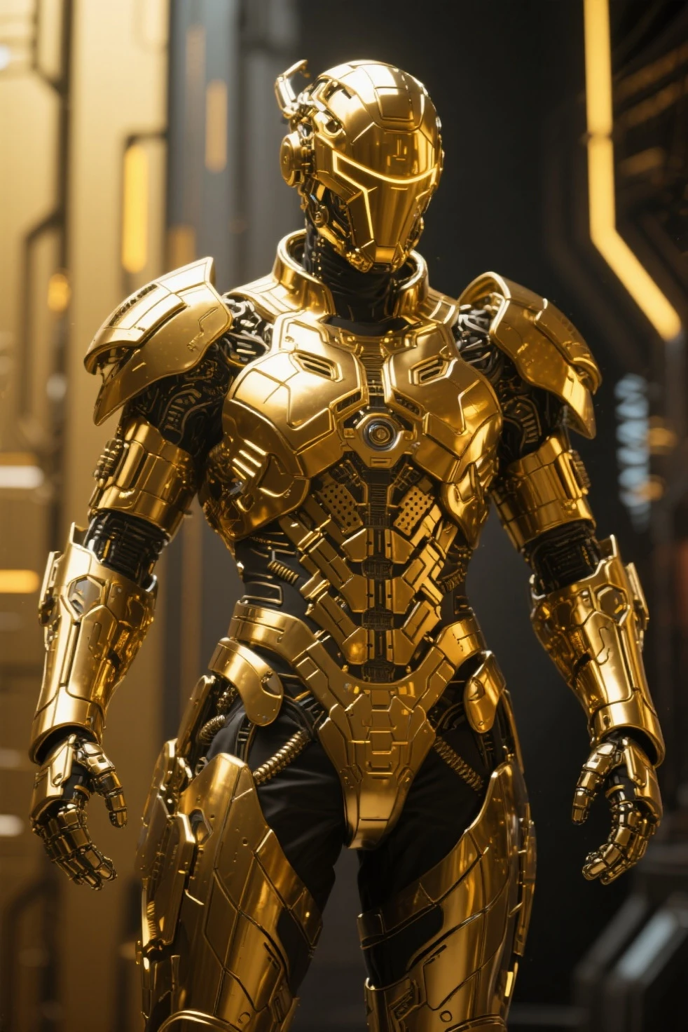 (8k, RAW photo, best quality, masterpiece:1.2),(realistic, photo-realistic:1.4), baimecha ,solo,full body, science fiction, helmet, humanoid robot, glowing, sacred geometry,(stained glass:1.3), Mandala Art, muscle fibers, blood vessels, nervous system, viscous gooey blood dripping, wireframe, fractal, demonic, alien, translucent skin, infrared photography,otherworldly hues,surreal landscapes, unseen light,