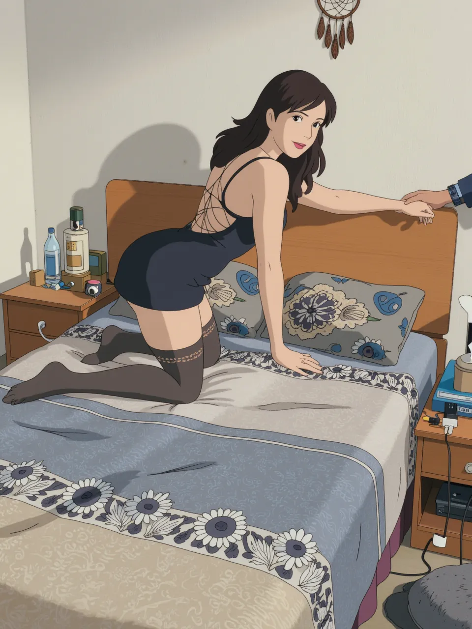 bottom spanking drawing of asian girl f m spanking art - SeaArt Al - 無料AIアート生成器