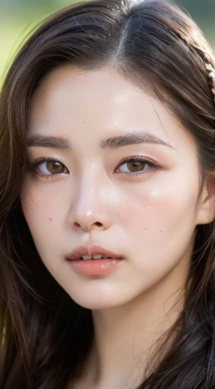 (masterpiece),(Highest quality:1.2),(Very detailed:1.2),(High resolution),(Photorealistic Stick),(RAW Photos),8K,Backlight,(Depth of written boundary),(Sleek lighting:1.2),Close-up of a naked woman,Soft portrait shots,Beautiful Japanese Women,Gorgeous face portrait,(Eye light,Sharp pupils,Detailed eye drawing,)Very beautiful face,(Detailed skin texture:1.3),Beautiful portrait,A lovely and delicate face,Beautiful young Japanese woman,Look this way,front,(POV shot),(sleepy)
