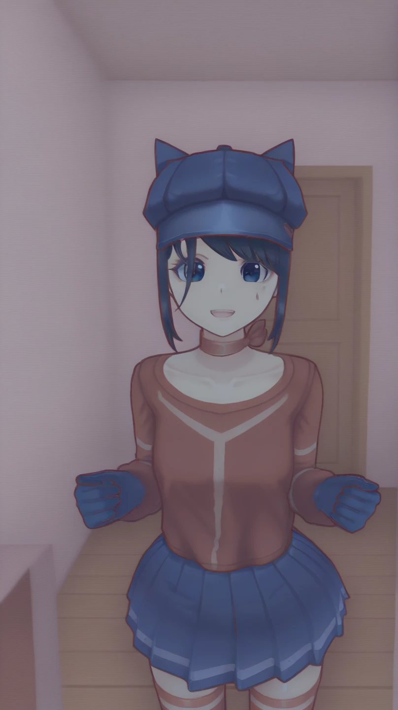 Manga character with elegant outfit