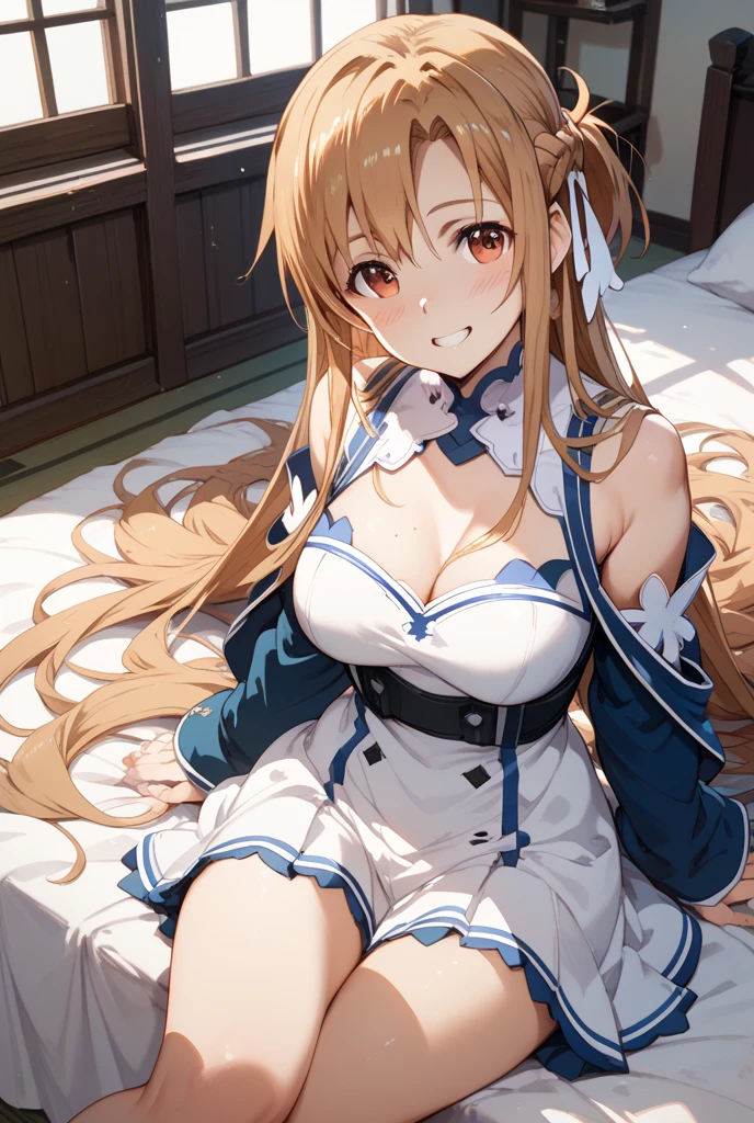 hight resolution, top-quality, ultra-quality, The ultra-detailliert, lighting like a movie、full of sweat、Wearing sweat、(((sexy idolmaster cinderella girls princess)))、、、(My whole body is sweaty、after sex、show off your pussy、not wearing underwear、accurate anatomy、beautiful nipples、 on body)、Obscene atmosphere、Front Camera Angle