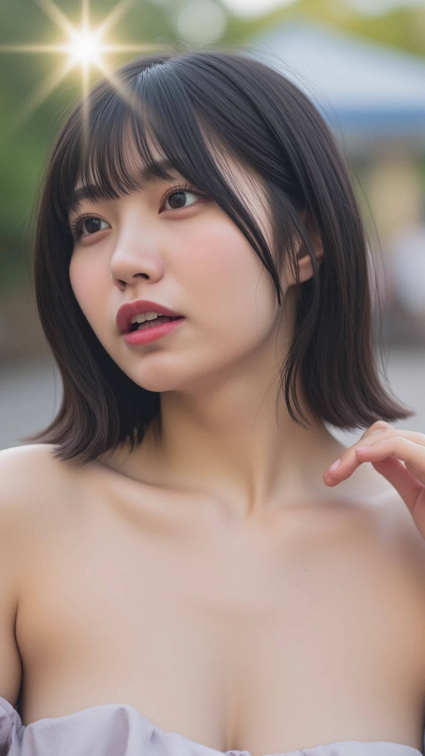 (nsfw),(Completely naked:1.5),(1 nogizaka girl,RAW Photos,Photorealistic:1.5),(最high quality, high quality,High resolution, 最high quality,ultra High resolution,High resolution,超High resolution,Large file size,8k,2k wallpaper,8k wallpaper,high quality texture,wonderful,Very delicate:1.4),one girl, Famous idols of Japan,Beautiful Face,Small face,Absurd,Ridiculous,incredibly Ridiculous,Upper Body,Blurred Background,(No makeup:1.2),Beautiful Skin,Detailed skin,Small Head,Black Hair,(Japan's Eyes:1.3),Detailed eyes,Iris,Japanese idol eyes,Japanese Nose,Five fingers,(Particles of light, Lens flare, Luminous Particles: 0.7),View your viewers,Bright lighting,Professional Lighting,girl,nsfw,(Completely naked:1.5)