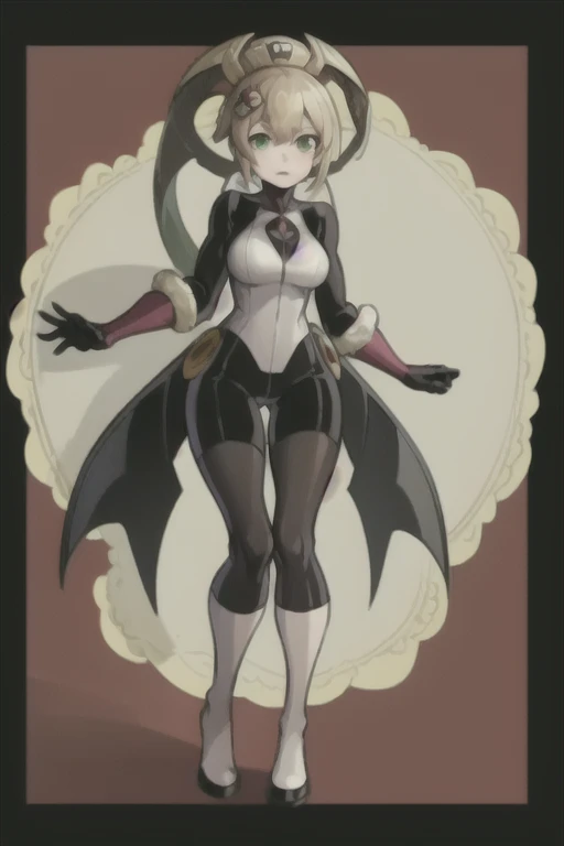 1girl, straight-on, looking_at_viewer, shiny_skin, skindentation, hips, arms_behind_back, ahoge, standing, straight-on, long hair, sleeveless, simple_background, white background,
drawing, line art, cleavage, expressionless, bored, kuudere, black leotard,
<lora:2B-lc:0.8>, white hair, short hair, blindfold, yorha no. 2 type b, thick thighs, fishnet, solo, angel wings,
<lora:homebrew_MakkuroUrufu:0.85>,