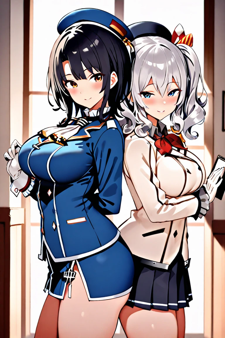 ,Hard Avas, navel red, Lower bust, 校服, ‎Classroom, bookbag, llight rays, Glow, upper legs, 鎖骨, Willow waist, (tmasterpiece)pull him。Raised sexy。Lace suspenders。Wear less clothing，20。"(((Best quality))),(((ultra - detailed))),(((tmasterpiece))),lamplight, 1 Sister, lace underwear big breasts, Smile shyly"Whole body diagram