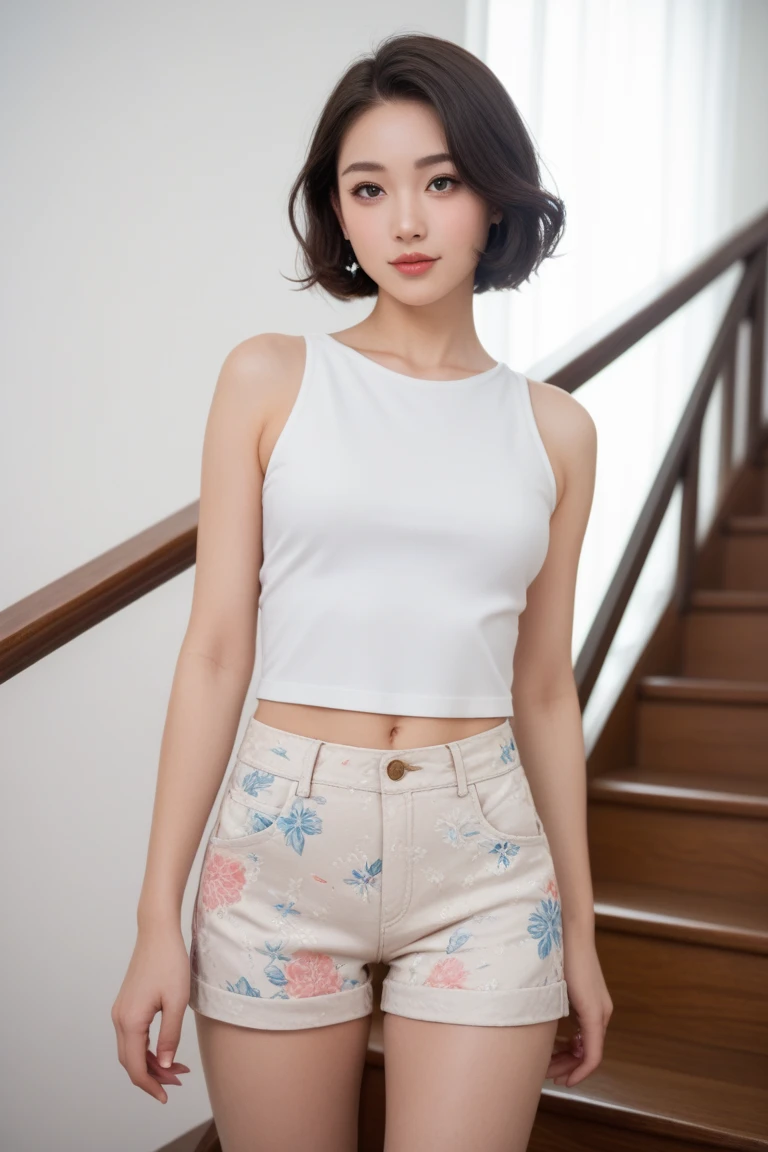 (A woman wearing grey work clothes)、Japanese、Age 34、(Standard body type)、(D cup breasts)、(very short brown hair)、Thick legs、(笑face:1.4)、(Downtown Factory in the 1970s:1.4)、(A room in an old building built over 100 years ago、There is only one window、There's a river outside、I can see the mountains in the distance)、(Small Office、Old desk、60Only 1 watt of incandescent light)、(Dim lighting:1.4)、(There is a landline phone on the desk、2There is one table available)、Ultra-high resolution、(photoGenuineistic:1.4)、RAW Photos、Japanese,(face)、Genuine、Photographed in natural light、Highly detailed face and skin texture、Highly detailed lips、The correct state of the human body、Shortcuts、(Dim lighting:1.4)、(cloudy:1.4)、