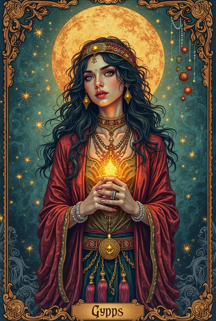 Gypsy card the Sun 