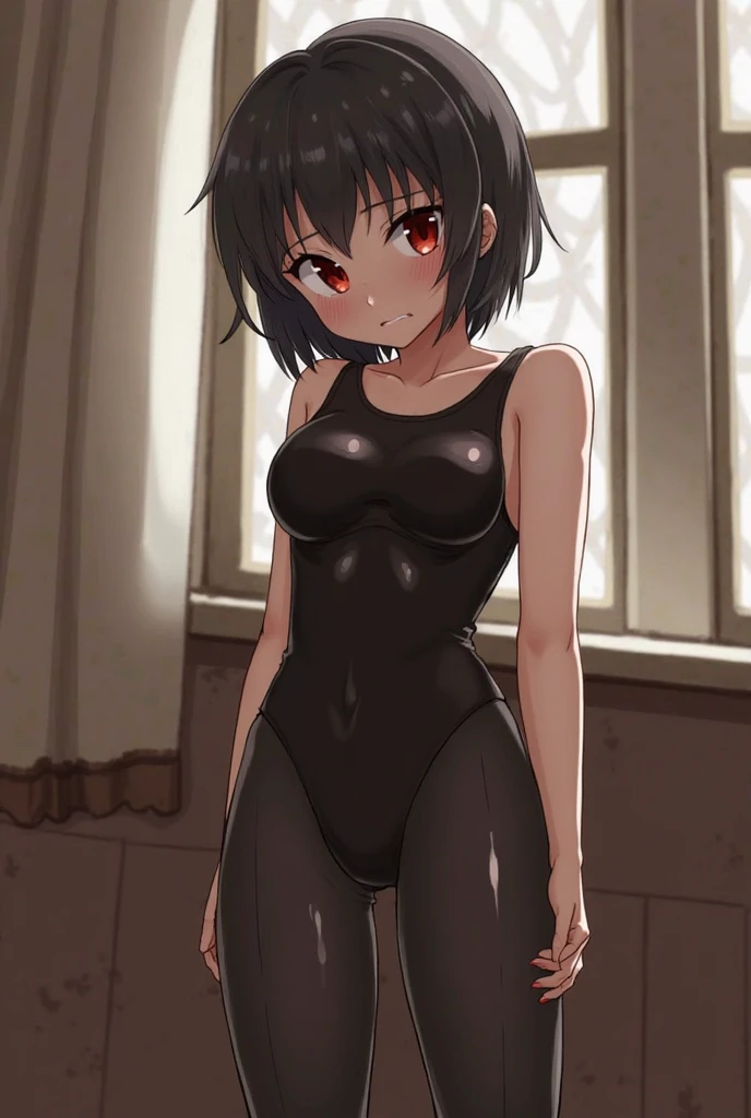 (((Official art,superfine illustration,hight resolution, masutepiece, best qualtiy,Best Quality,)))hightquality, detaileds, (A little boy),12 years old, A male gymnast idol with a super cute face,A boy as beautiful as Planding, Cool handsome face with smile, soccer spike, Long legs, thighs thighs thighs thighs, Foots, Bulge, (Black hair、Spiky hairstyle)、Shiny hair, (tight shiny white leotard suit), (Knee support),, Cool pose, (厚いthighs thighs thighs thighs、Seduce your big ass to your crotch)、(((Gymnasium)))、((cocky、))、Smirk、Spread legs,Ultra-fine painting, (Best Quality, 4K, 8K, hight resolution, masutepiece:1.2),(((Being aware of the sexual gaze of middle-aged gay men)))、Service Shots、((detailedsな目:1.2))、kawaii eyes、
