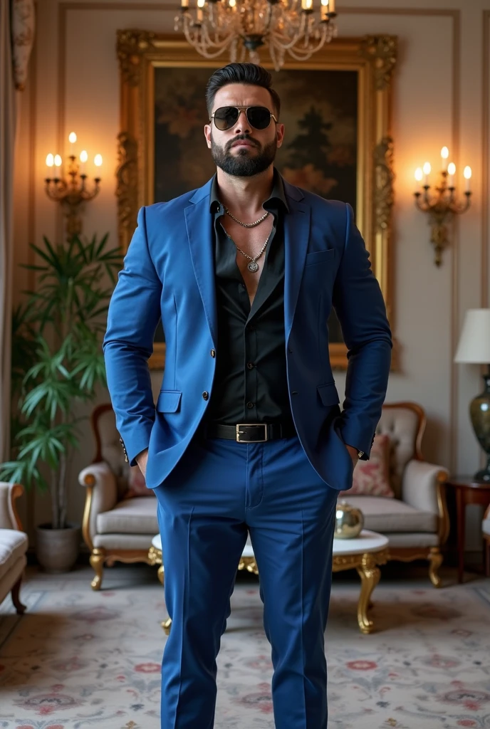 Crie uma imagem fotorrealista de corpo inteiro de Fred Flinstone como se ele fosse um homem de verdade. Ele deveria ter barba por fazer. Japanese businessman, gordinho e atarracado, de 56 anos, ex-jogador de rugby, com cabelo curto e barba curta, in a suit and tie and competitive white swim pants, sentado em um banco em um parque tranquilo.