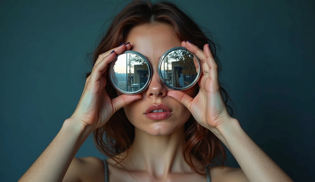 photo, SummerSelfie style a girl with long hair and blue eyes in front of a window, (man:1) in red trendy clothing wearing mask and pompadour, Wreckage in background, Nighttime Sky <lora:djzJohnsonDesu-ZenkaiV21-256:1> (collage:1) <lora:surrealCollageLora_v10:0.6>