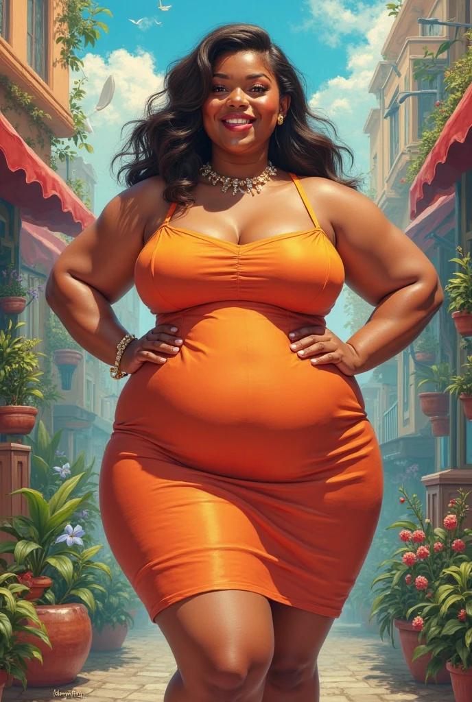 Bbw woman big butt huge boobs