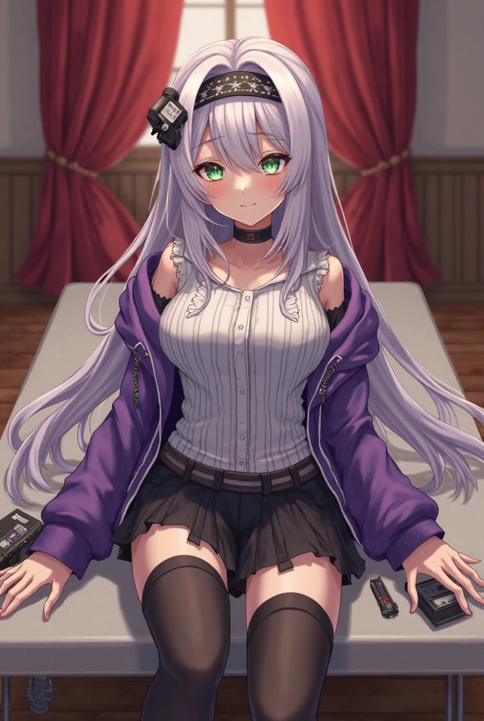 female masturbation,PC Desk,Sitting in a gaming chair,Pay,Holding a game controller,vtuber,Game Now Streaming,A lady-like broadcasting room,lady bed,Colorful pussy,Black labia,Black genital area,Flip-up skirt, , (Black pubic hair),Thick pubic hair,((Hairy pubic hair)),Crying face,tears,saliva1, Skinned clitoris, close your eyes, how, how in Pussy, Dark Skin, Heterosexual, Penetration, Pussy, Pussy juice, Sweat,(((Urine splashes))),No correction, vagina, , Vein,anus,Accurate female genital location,The position of pubic hair on a typical woman, beautiful, (masterpiece:1.2), (Highest quality:1.2), Perfect Eyes, Perfect Face, Perfect lighting,One woman, 独奏,Oily skin,masterpiece, Highest quality, High resolution, (salome), Drill Hair, Parted bangs, hair band, ribbon, Purple eyes, Large Breasts, tattoo, ((Red tight dress, Silk material)),mini skirt,Long sleeve, Bare shoulders, Black gloves,Open your mouth wide,Showing teeth,Thick thighs,Narrow waist, ((headset)),Constricted eyes,),Expressions of pain,Crying face,Close ~ eyes,tears,saliva1,Wide open vagina,, clitoris,Penetration, Pussy, Pussy juice, Sweat,(((Urine splashes around the groin area))),((Masturbating while looking at a smartphone)),From the side