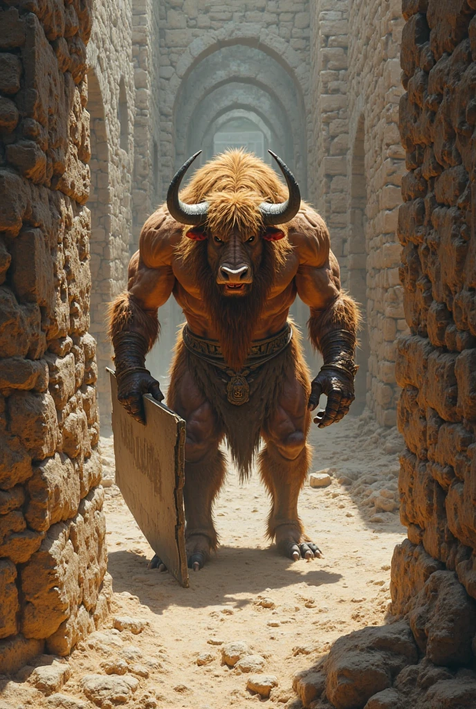 an anthropomorphic rabbit dressed as a barbarian fighting a giant long leg scorpion with a spear in a cave, masterpiece, best, photo realistic