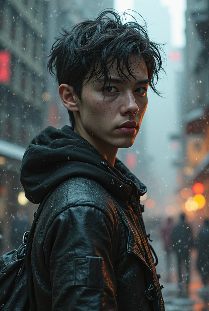 por angiewolf, Hioshiru, Pure, naked, gay, porn,the second, male, Alone, CLOTHES, for the, 2022, black CLOTHES, hoodie, black clothes, eyes with eyelids, black hoodie, cyberpunk city background, kazah