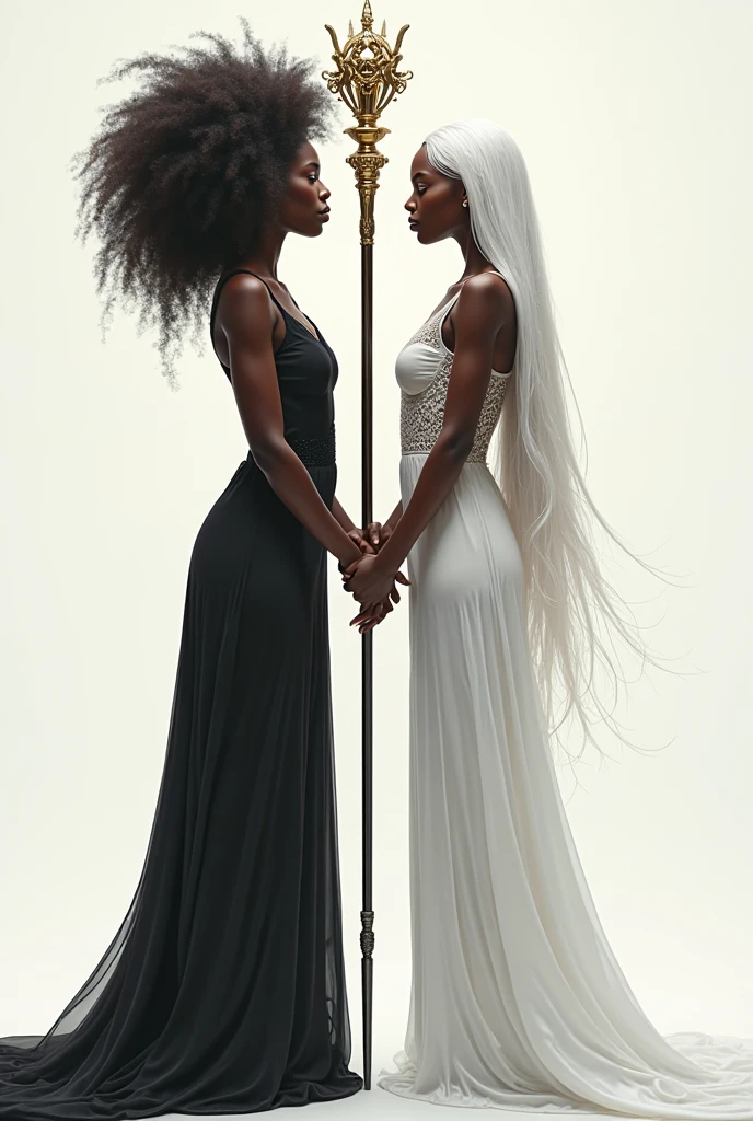 ((Inspired by Imeon Solomon))，twins dancer, Dynamic poses, masterpiece, best quality