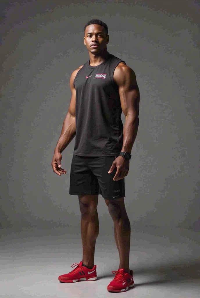 Black basketball uniform
