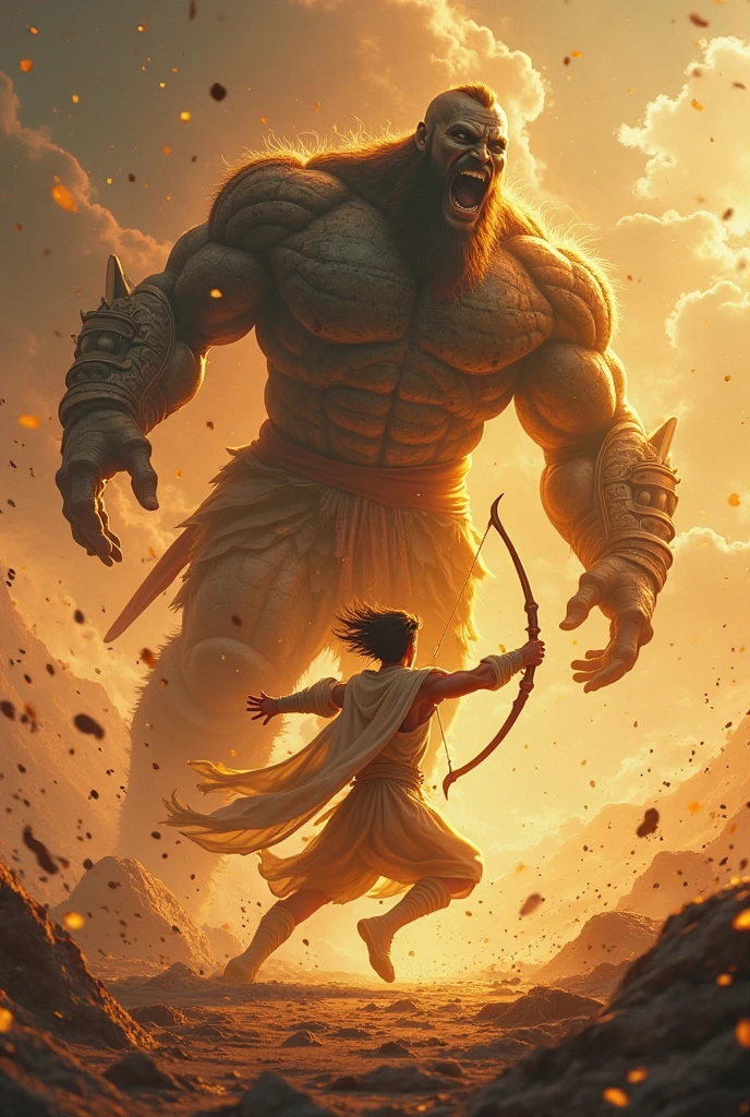 Lion king raising his son human version