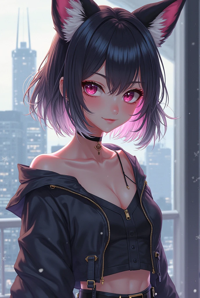 ((masterpiece)), ((Highest quality)), (Beautiful Japanese girl portrait), Eye for perfect detail, Face in perfect detail, Very elaborate nose, Open your mouth, Perfect muscle, Perfect Teeth, A well-defined body, Tight clothing that shows the lines of the body, Charm, Perfect Face, Dimples on cheeks, Depth of written boundary, High resolution, ((Realistic skin texture)), (Well-proportioned hands), Thin lips, Random color hair, Floating multicolored hair, Narrow waist, Big City Background