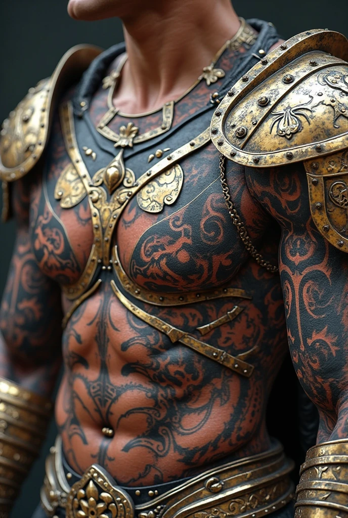 um close-up de 1 men vestindo um terno e gravata, grande arte digital com detalhes, terno branco, nekro, Men realista, retrato de homem, mantos de brocado, demon human man, colarinho dourado, fursona vestindo roupas elegantes, anorld render, branco camisa social --auto