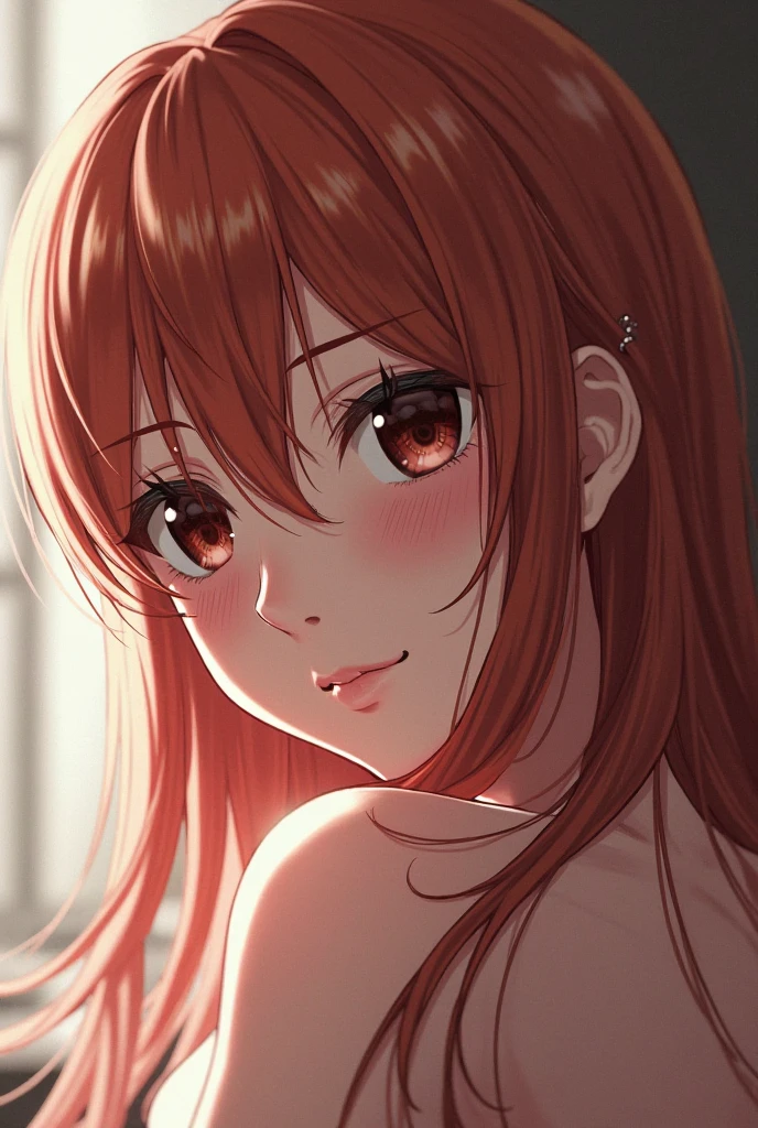 realisitic、top-quality、Ruby Hoshino (Rumi Hoshino), 1 girl、sixteen years old、Colorful Hair Color、piercings、embarassed face、Fancy underwear、beautiful elfee、sexypose、Hotel、Particles of light、profetional lighting
