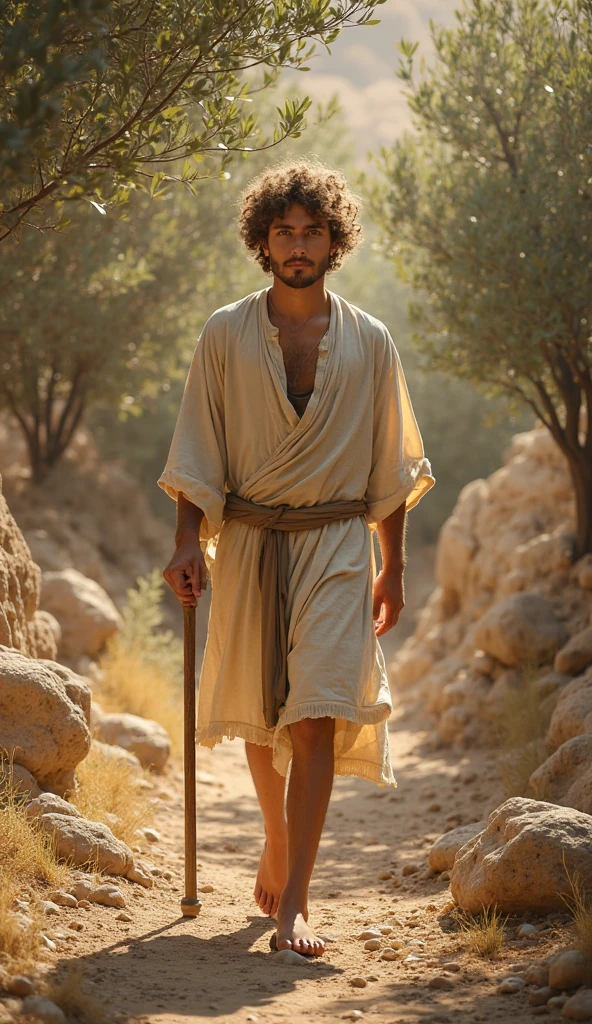 a prophet in the desert, wild man