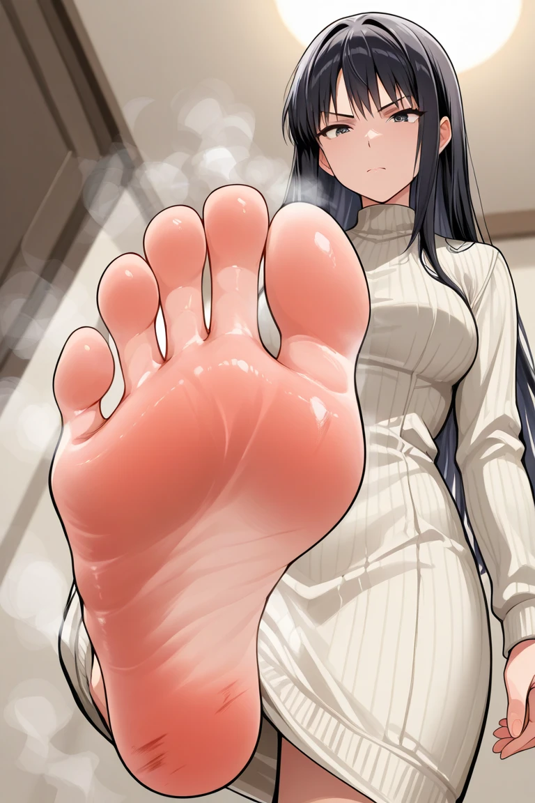 Anime girl sitting on the floor with her legs raised, high soles, feet posing, POV art of furry feet, Foot Art POV, !!Highly detailed!!, shikamimi, The art of the foot, anime moe art style, Happy toes, big legs, soft anime illustration, detailed foot pov, Feet on the ground, feet and hands, Sentai Heroine, Sweaty feet, Mako Shiraishi, Samurai Sentai Shinkenger