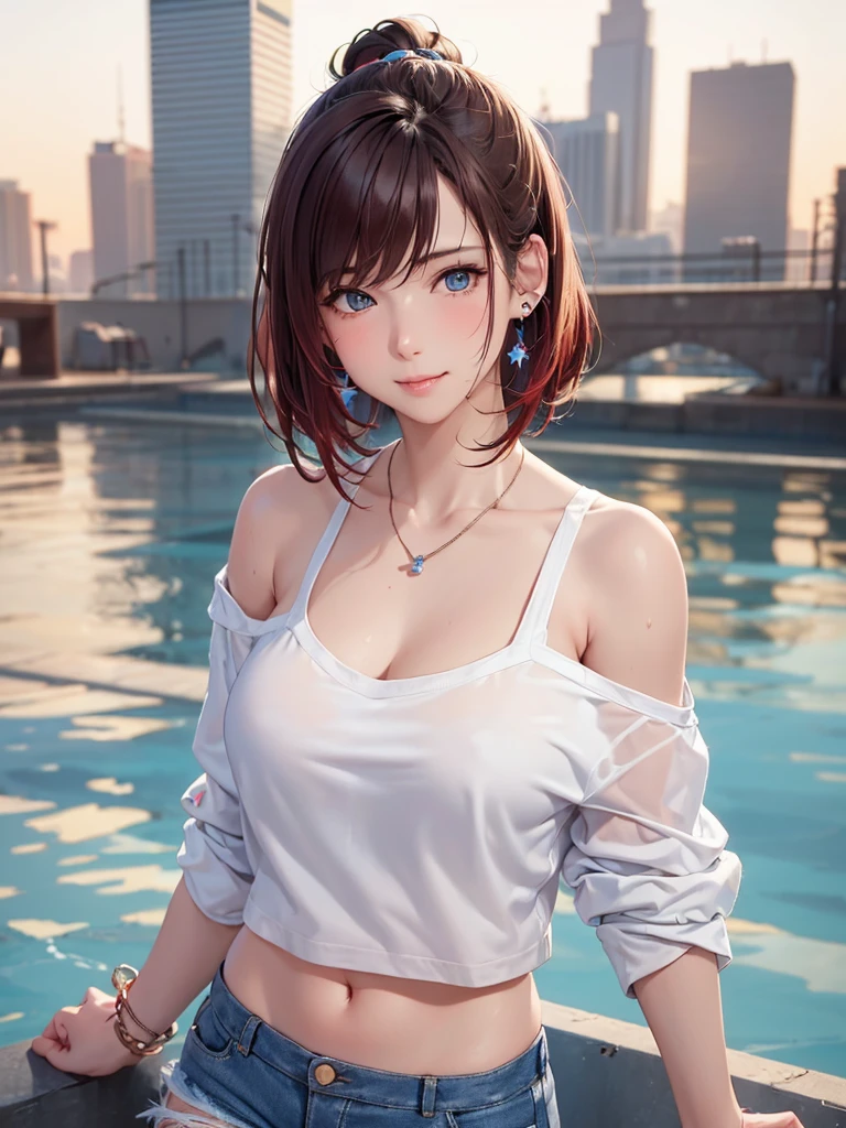 masterpiece, best quality, 1girl, (anime), (manga), (2D), half body, perfect eyes, both eyes are the same, Global illumination, soft light, dream light, digital painting, extremely detailed CGI anime, hd, 2k, 4k background