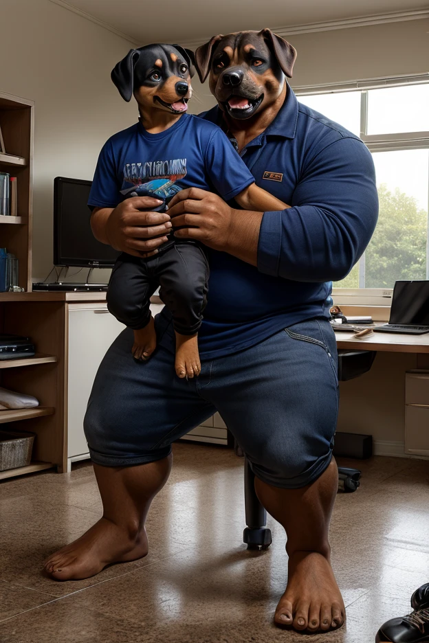 Thick Japan middle-aged man in his 50s, 1man, dwarfism, Standing look down with shrugs, hands between legs, waddle, Bowleg, crew cut, Wearing a light blue short sleeve and white diaper, Pampers, shirtless, Bare legs, shy, tearful, sob, Bowleg, nursery school, a picture, high detail photo, Masterpiece