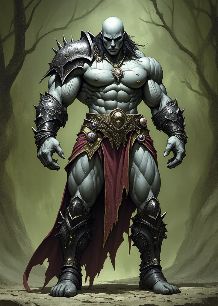 Demon on the mountain and he is bigger than the mountain